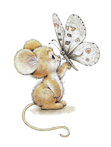 Maus, Schmetterling - ilmainen png