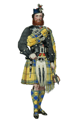 Scottish man, doll bp - PNG gratuit