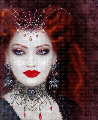 image encre couleur texture effet femme visage edited by me - gratis png