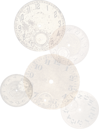 gothic deco png halloween kikkapink clock - png gratuito