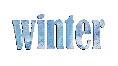 Winter Blue Text - Bogusia - Ingyenes animált GIF