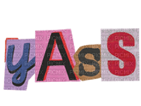 yasss - ücretsiz png