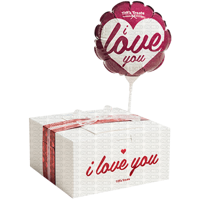 Balloon Box Text - Bogusia - gratis png