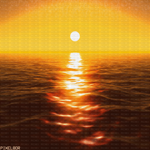 sunset animated background - Besplatni animirani GIF