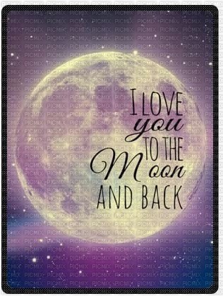 I LoveYou To The Moon And Back - ingyenes png
