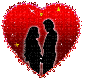 innamorati cuore - Безплатен анимиран GIF