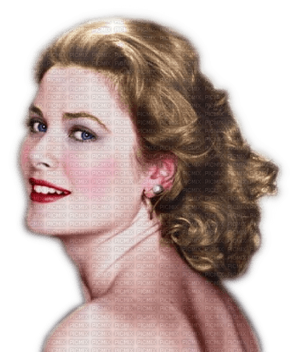 Rena Grace Kelly Woman Frau Vintage - 無料png