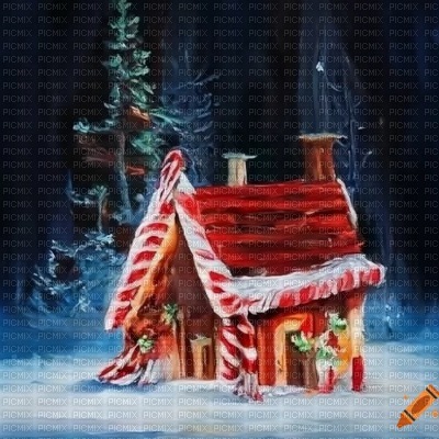 Little Christmas Hut - bezmaksas png