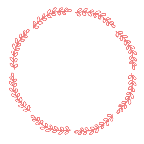 cadre gif rond rose - Bezmaksas animēts GIF