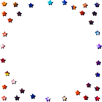 kader met sterren gif - Darmowy animowany GIF