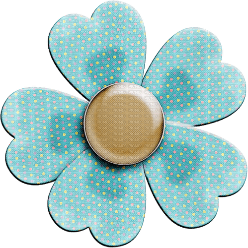 turquoise flower  Bb2 - фрее пнг