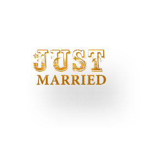 just married text deco - zadarmo png