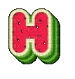 H Pastèque - 無料のアニメーション GIF