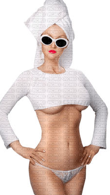 Kaz_Creations Woman Femme White Glasses - PNG gratuit