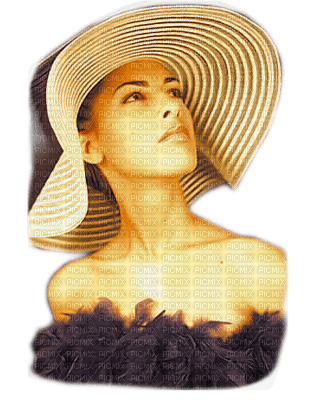 Kaz_Creations Woman Femme Hat - png ฟรี