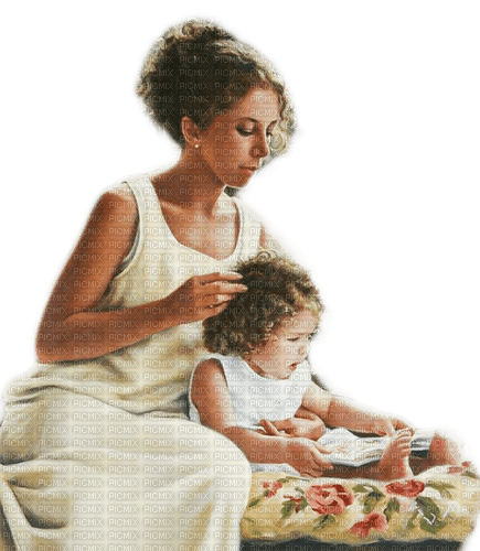 Mutter und Kind milla1959 - darmowe png