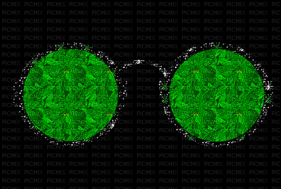 green glasses - Δωρεάν κινούμενο GIF