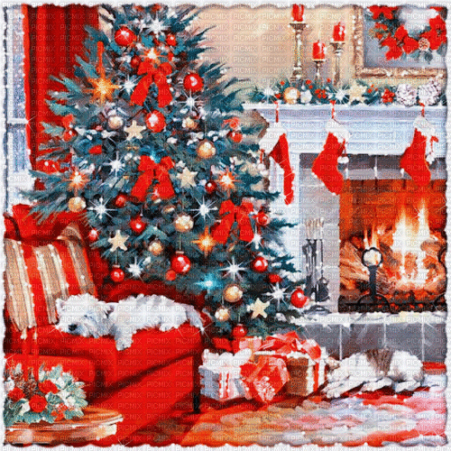 merry christmas milla1959 - Gratis geanimeerde GIF