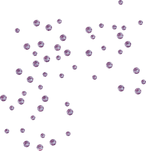 Purple bubbles overlay - PNG gratuit