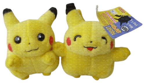 pikachu duo - 免费PNG