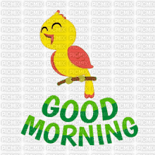 Good morning - GIF animasi gratis