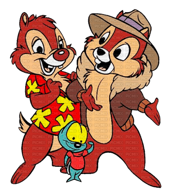Y.A.M._Cartoons Chip and Dale - ingyenes png