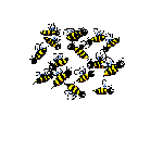 abeille - Gratis animeret GIF