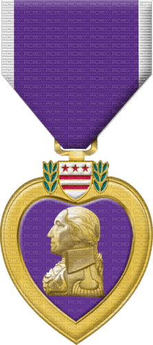 Purple_Heart_Medal - 無料png