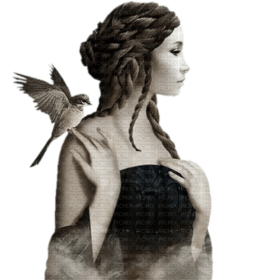 femme gothique - PNG gratuit