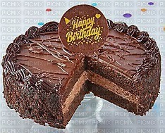 Joyeux anniversaire Gâteau au chocolat - 免费PNG