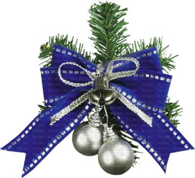 Kaz_Creations Deco Ribbons Bells Christmas - PNG gratuit