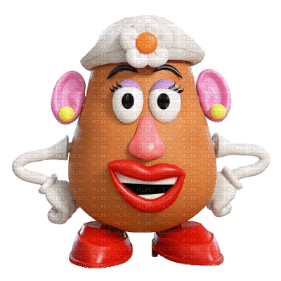 Mrs Potato Head - bezmaksas png