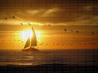 Kaz_Creations Backgrounds Background Birds Boat - 無料png