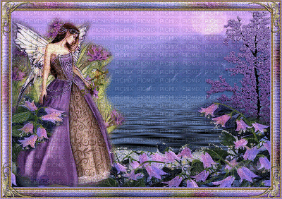 fée violette - Gratis geanimeerde GIF