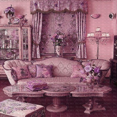 Pink Vintage Background - png gratis