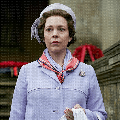Olivia Colman in Queen Elizabeth II [The Crown TV] - png ฟรี