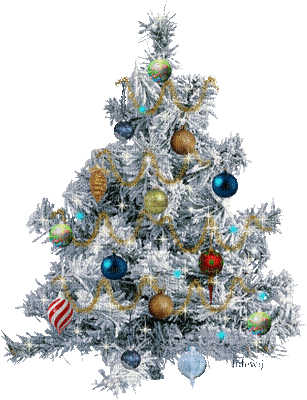 christmas tree gif sapin noel - Gratis animerad GIF