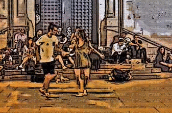 dance, tanssi, liikeanimaatio, tehoste, effect - Zdarma animovaný GIF