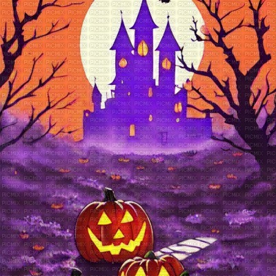 Halloween Castle - darmowe png