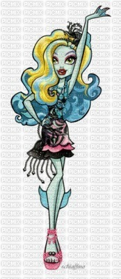 monster high Lagoona Blue - 免费PNG