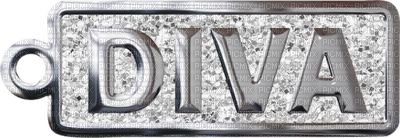 Kaz_Creations Sign Logo Text DIVA - zdarma png