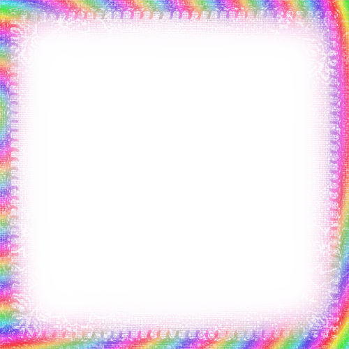 Frame.Rainbow - By KittyKatLuv65 - PNG gratuit