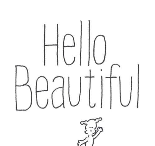 hello beautyfull - GIF animé gratuit