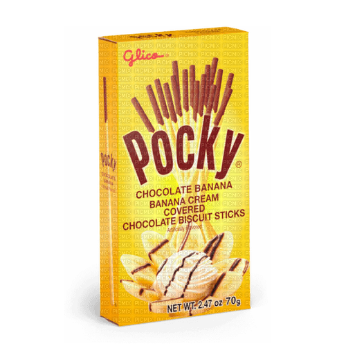 chocolate banana pocky - png ฟรี