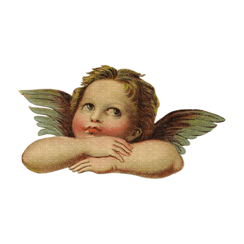 Vintage Angel - bezmaksas png