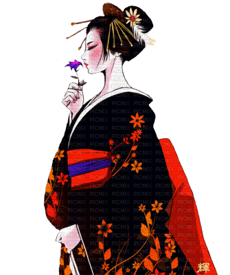geisha*kn* - PNG gratuit