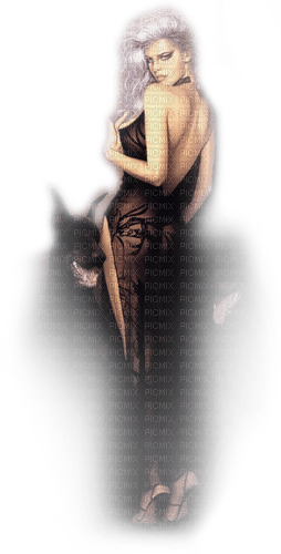 MMarcia  Mulher  Femme Woman gothic - png gratis