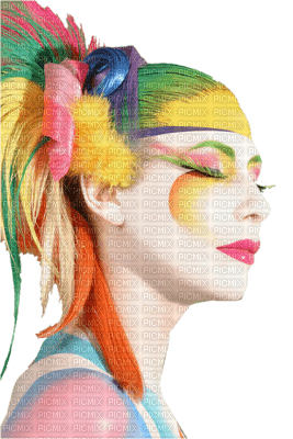 Kaz_Creations Woman Femme Colours Colourful - png gratuito