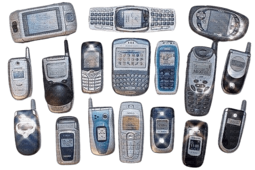 00s cellphones - PNG gratuit
