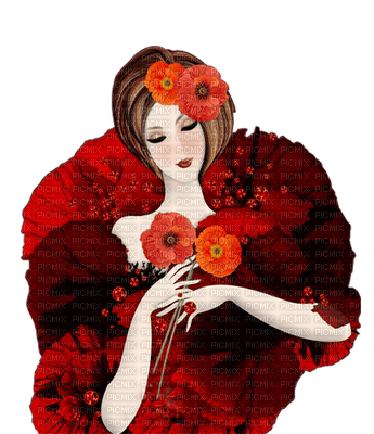 loly33 poppy coquelicot - 免费PNG